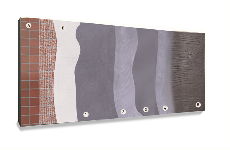 Applicazione del rivestimento per superfici verticali Microtopping Wall Texture
