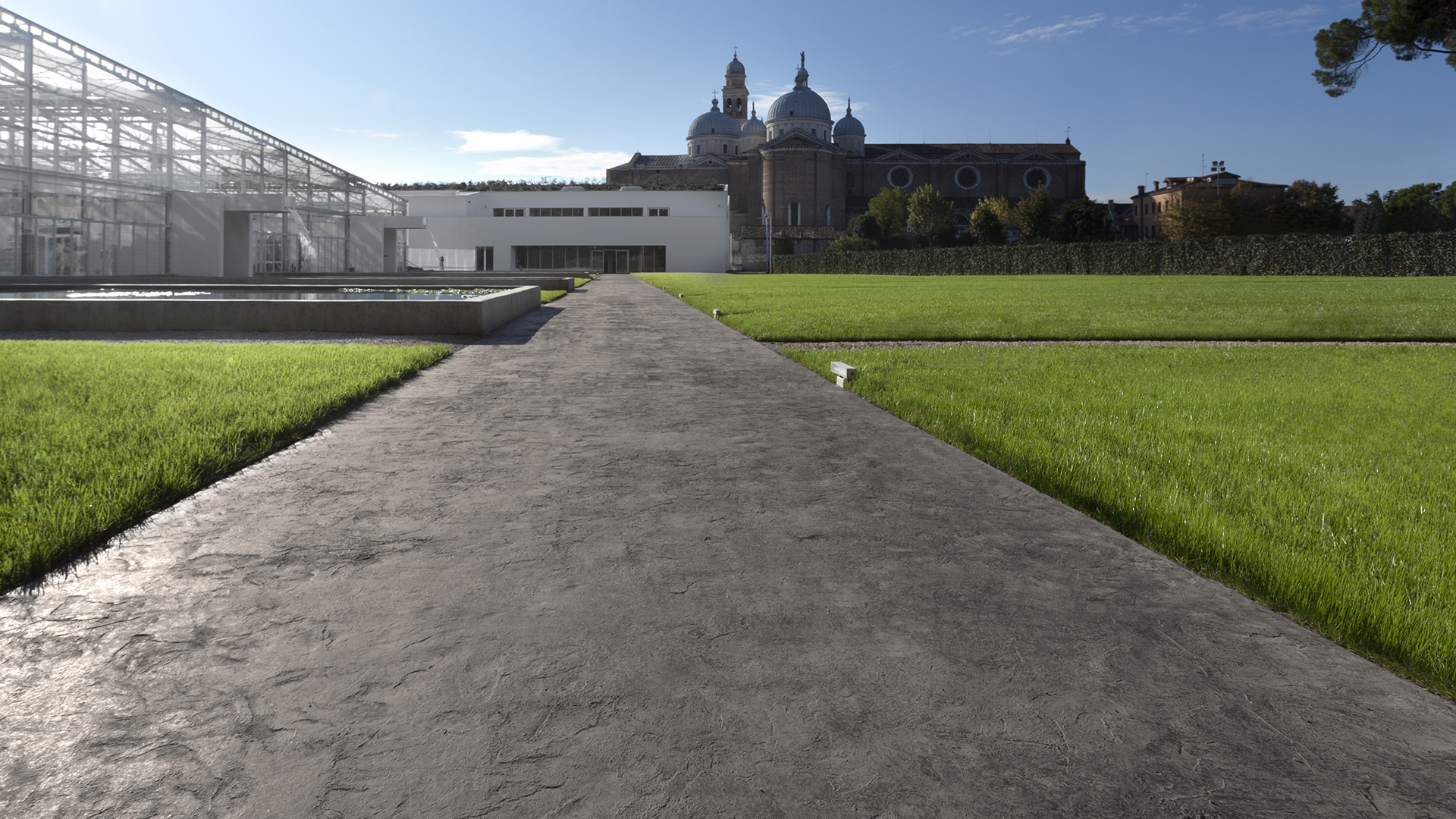Pavimento in cemento stampato, per esterni e interni ideal work Pavimenti per esterni carrabili in cemento