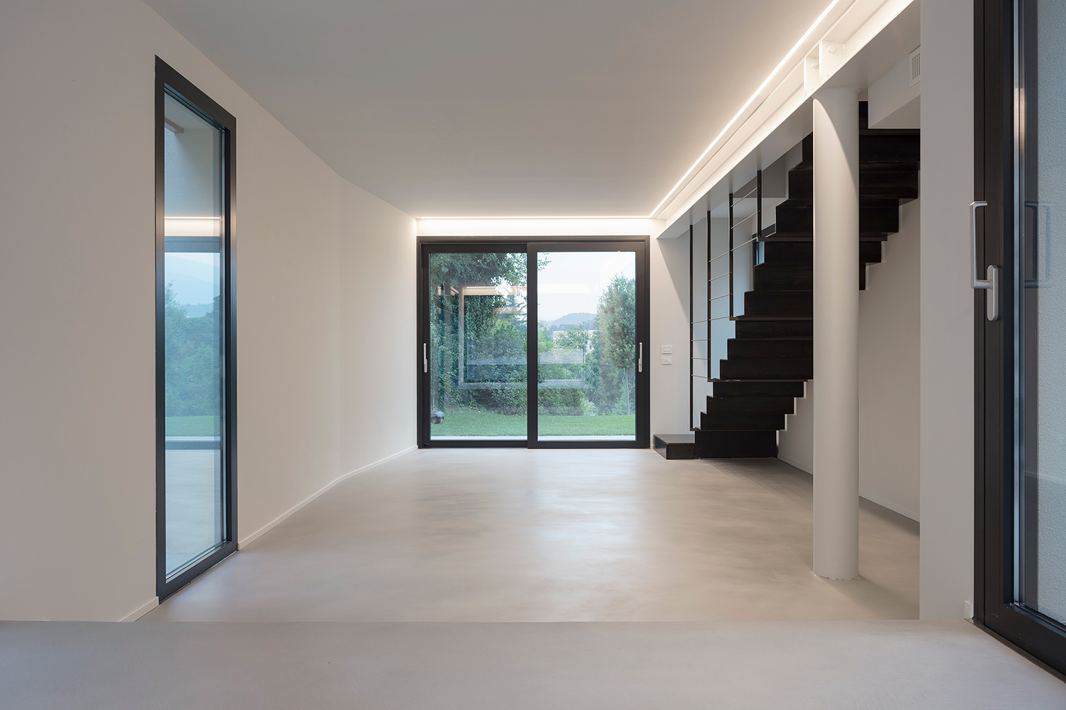 Casa Privata A Bassano Del Grappa Idealwork Pavimenti E Rivestimenti In Cemento