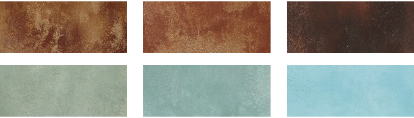 I colori di Pavimento Acidificato